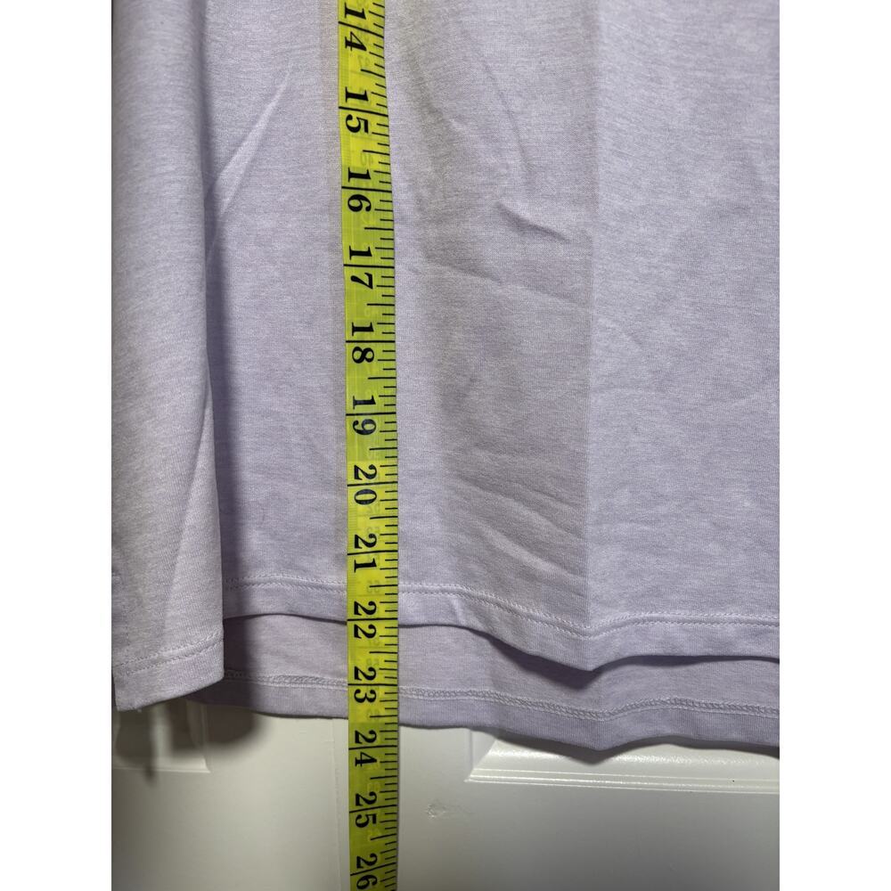 Puma Lavender Run Logo Athletic Tee M - Picture 5 of 7